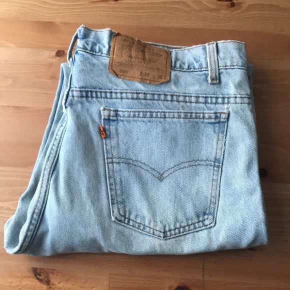Vintage Levi’s orange tab 505 mom jeans - Picture 3 of 11